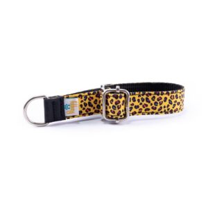 Collar Perro Pequeño Piccolo Leopardo Amarillo - Pamppy