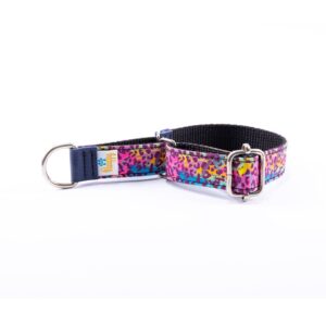 Collar Perro Pequeño Piccolo Leopardo Rosa - Pamppy