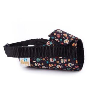 Bozal Perro Velcro Calavera Mexicana - Pamppy