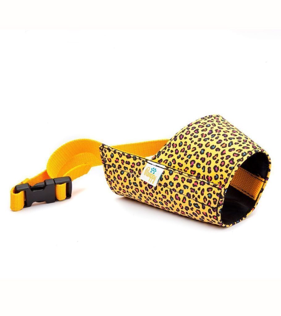 Bozal Perro Leopardo Amarillo - Pamppy
