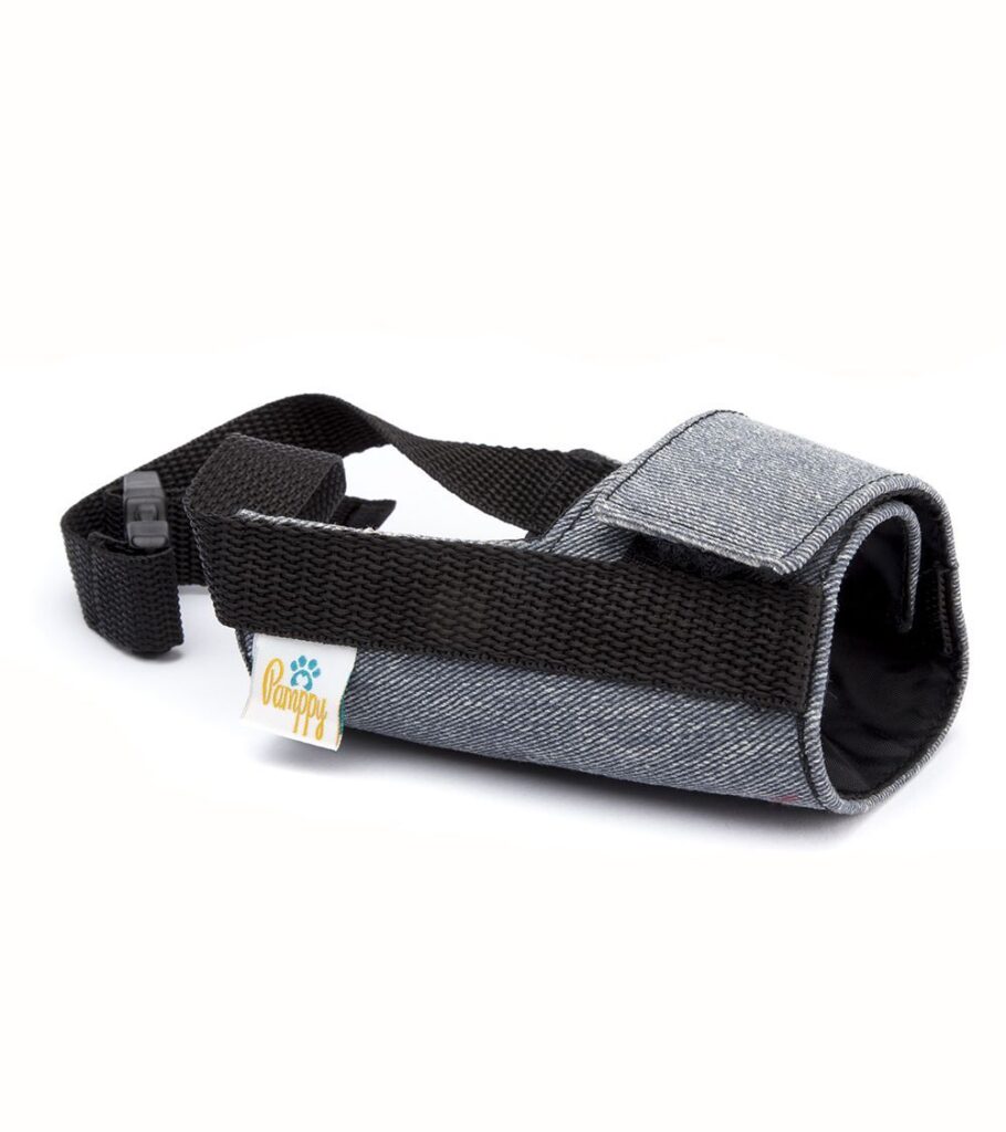 Bozal Perro Velcro Vaquero Desgastado - Pamppy