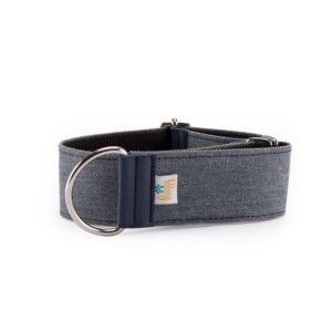 Collar Galgo Speedy Regulable Vaquero Desgastado - Pamppy