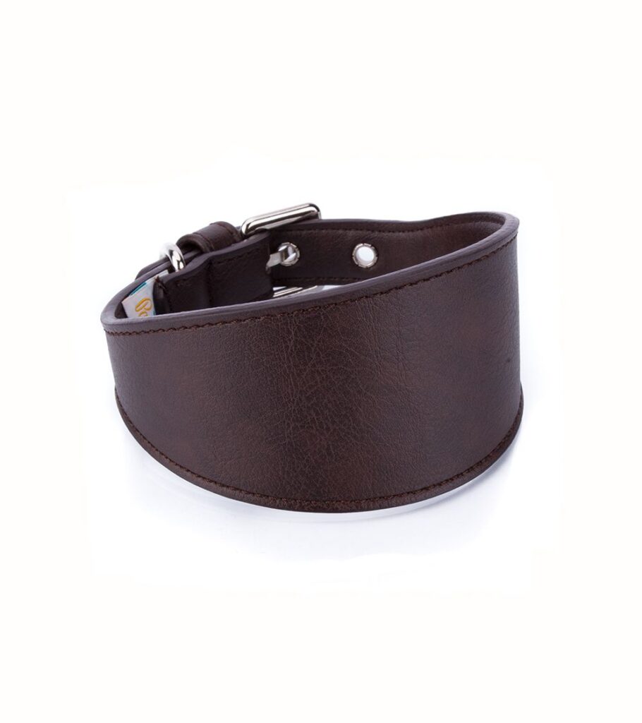 Collar Vegano Galgo Marrón - Pamppy