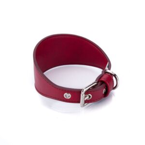 Collar Vegano Galgo Rojo - Pamppy