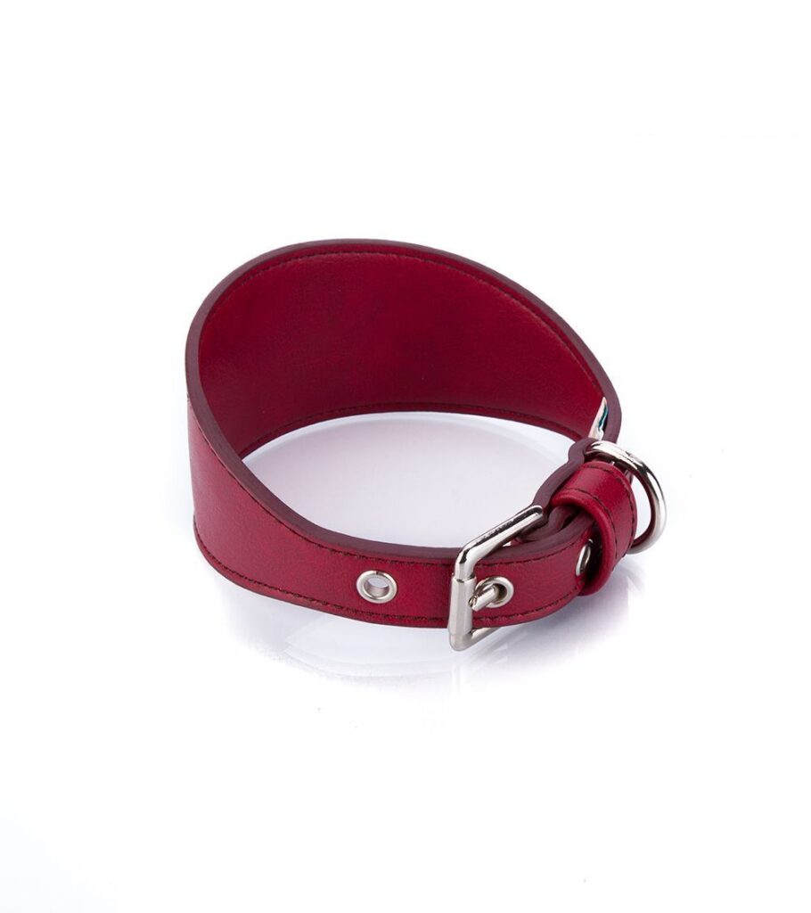 Collar Vegano Galgo Rojo - Pamppy