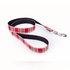 Correa para perro Tartán Rojo - Pamppy