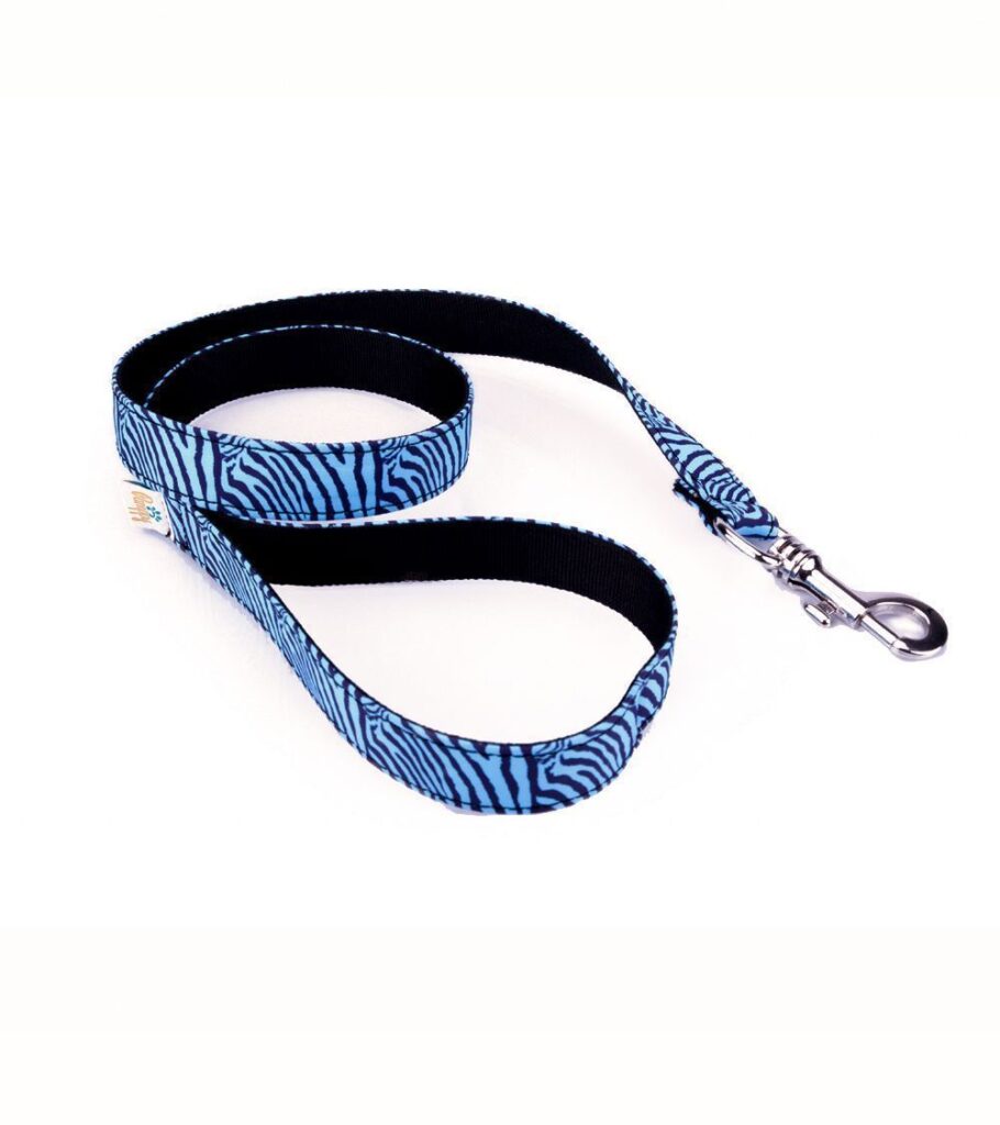 Correa para perro Cebra Azul - Pamppy