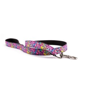 Correa para perro Leopardo Rosa - Pamppy