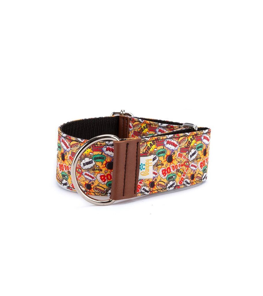 Collar Galgo Speedy Regulable Cómic Boom - Pamppy