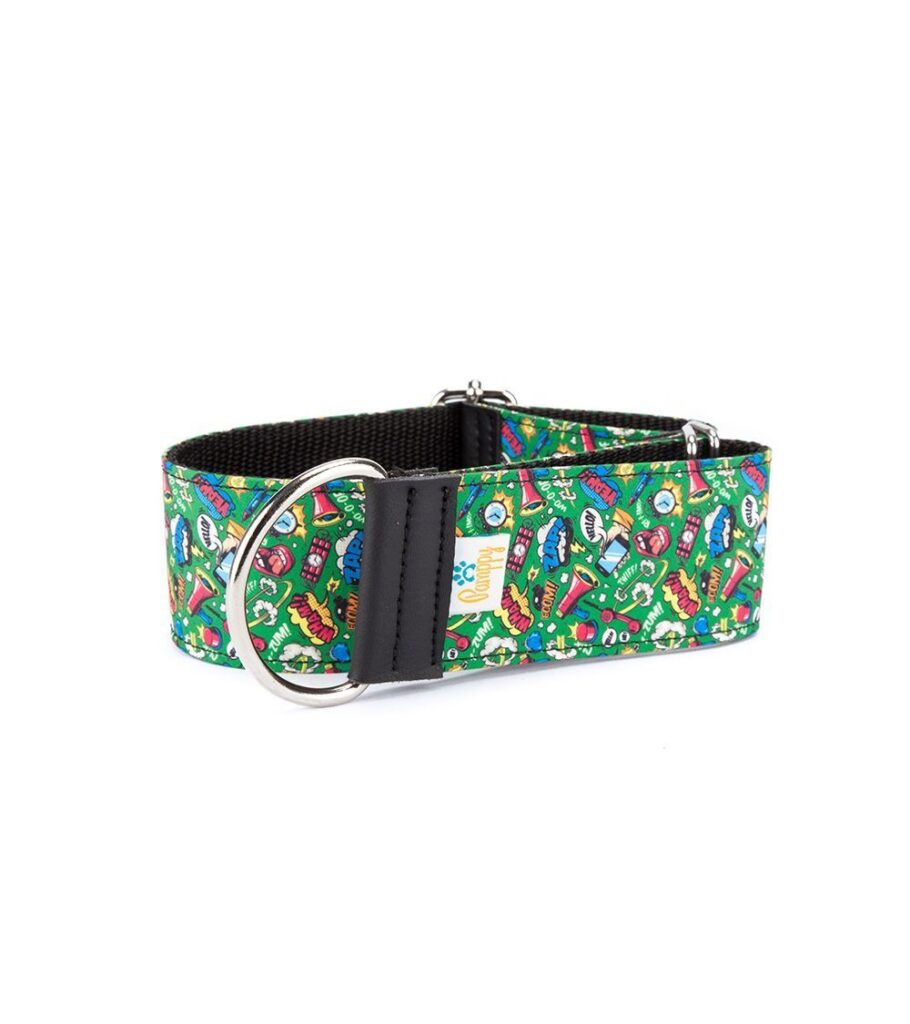 Collar Galgo Speedy Regulable Cómic Mouth - Pamppy