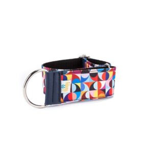 Collar Galgo Speedy Regulable Retro Colors - Pamppy