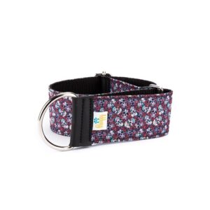 Collar Galgo Speedy Regulable Evan Roses - Pamppy